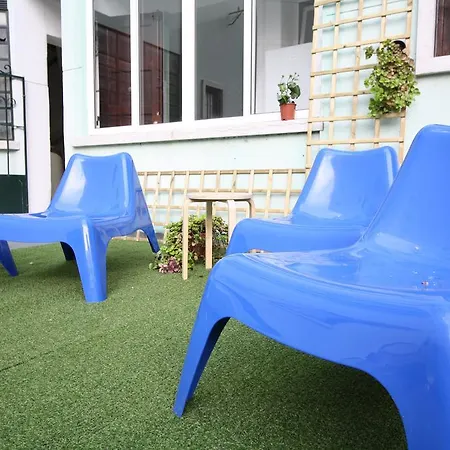 Terrace In For Groups Appartamento Lisbona